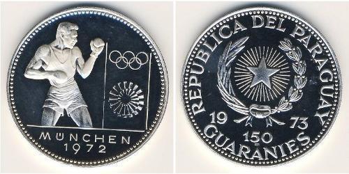150 Guaraní Paraguay (1811 - ) Silber 