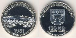 150 Krone Suecia Plata 