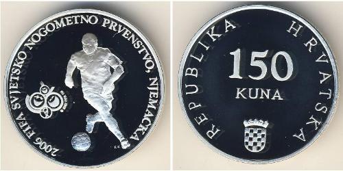 150 Kuna Croazia (1991 - ) Argento 