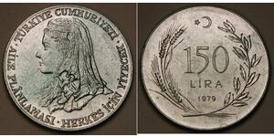 150 Lira Türkei (1923 - ) Silber 