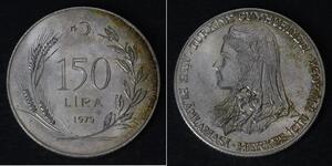 150 Lira 土耳其 銀 