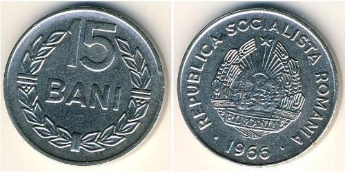 15 Ban Socialist Republic of Romania (1947-1989) Steel/镍 