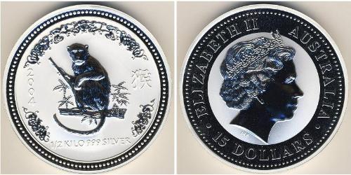 15 Dollar Australien (1939 - ) Silber 