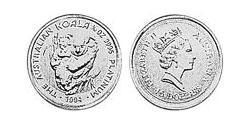 15 Долар Австралія (1939 - ) Платина Єлизавета II (1926-2022)