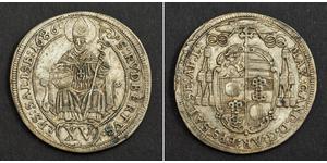 15 Kreuzer Salzbourg (1328 - 1803) Argent 