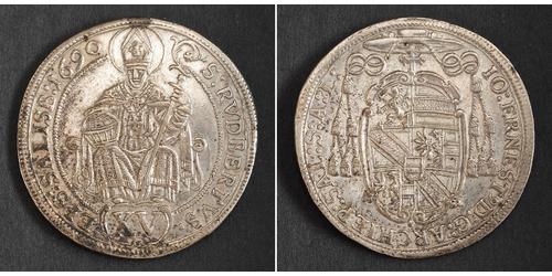 15 Kreuzer Salzbourg (1328 - 1803) Argent 