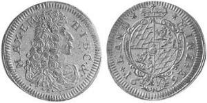 15 Kreuzer Elettorato di Baviera (1623 - 1806) Argento 