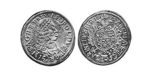 15 Kreuzer Sacro Romano Impero (962-1806) Argento 