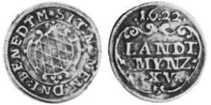 15 Kreuzer Geschichte Bayerns (907 - 1623) Silber Maximilian I. (Bayern)(1573 – 1651)