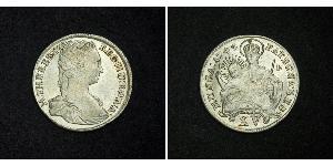 15 Kreuzer Königreich Ungarn (1000-1918) Silber Maria Theresa of Austria (1717 - 1780)