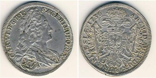 15 Kreuzer 奥地利历史 (1156 - 1806) 銀 
