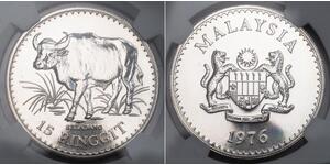 15 Ringgit Malesia (1957 - ) Argento 