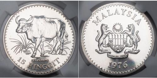 15 Ringgit Malesia (1957 - ) Argento 