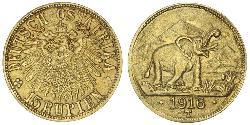 15 Rupee Deutsch-Ostafrika (1885-1919) Gold 