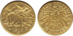 15 Rupee Deutsch-Ostafrika (1885-1919) Gold 