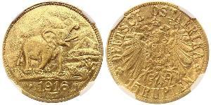 15 Rupee Deutsch-Ostafrika (1885-1919) Gold 