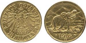 15 Rupee Deutsch-Ostafrika (1885-1919) Gold 