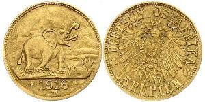 15 Rupee German East Africa (1885-1919) Gold 
