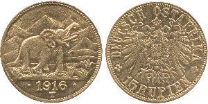 15 Rupee Afrique orientale allemande (1885-1919) Or 