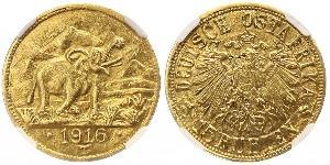 15 Rupee Africa Orientale Tedesca (1885-1919) Oro 