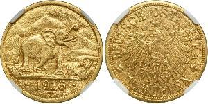 15 Rupee Africa Orientale Tedesca (1885-1919) Oro 