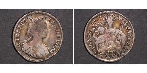 15 Крейцер Королiвство Угорщина (1000-1918) Срібло Maria Theresa of Austria (1717 - 1780)