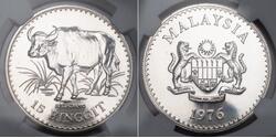 15 Рінгіт Малайзія (1957 - ) Срібло 