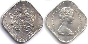 15 Цент Bahamas (1973 - )  