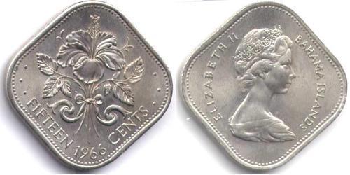 15 Цент Bahamas (1973 - )  