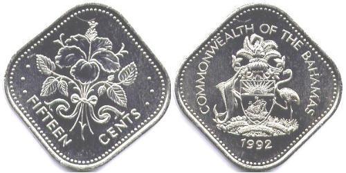15 Цент Bahamas (1973 - )  