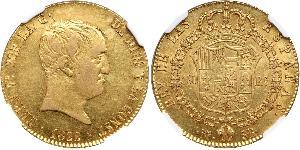 160 Real Kingdom of Spain (1814 - 1873) Gold Ferdinand VII of Spain (1784-1833)