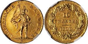 16 Franc Svizzera Oro 