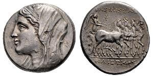 16 Litrai Antikes Griechenland (1100BC-330) Silber 