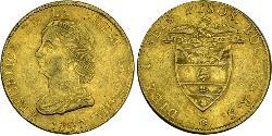 16 Peso República de la Nueva Granada (1831–1858) Oro 