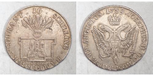 16 Шиллинг Гамбург Серебро Joseph II, Holy Roman Emperor  (1741 - 1790)
