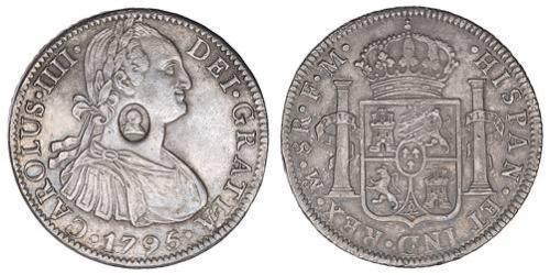 1801 Crown 大不列顛王國 (1707 - 1800) 銀 喬治三世 (1738-1820)