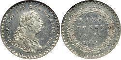 18 Penny 大不列颠及爱尔兰联合王国 (1801 - 1922) 銀 喬治三世 (1738-1820)