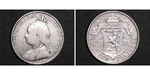 18 Piastre British Cyprus (1878 - 1960) Argent Victoria (1819 - 1901)