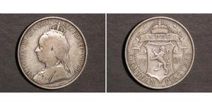 18 Piastre British Cyprus (1878 - 1960) Silber Victoria (1819 - 1901)