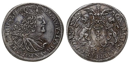 18 Грош Данциг/Гданьск  (1454-1793) Срібло 