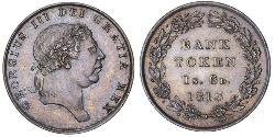 18 Пенни Соединённое королевство Великобритании и Ирландии (1801-1922) Серебро Георг III (1738-1820)