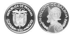 1/10 Balboa Republic of Panama Copper/Nickel Vasco Núñez de Balboa (1475 – 1519)