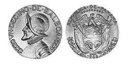 1/10 Balboa Panamá Níquel/Cobre Vasco Núñez de Balboa (1475 – 1519)