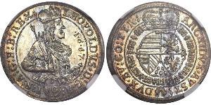 1/10 Thaler Saint-Empire romain germanique (962-1806) Argent Léopold Ier de Habsbourg(1640-1705)