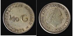 1/10 Gulden Niederländische Antillen (1954 – 2010) Silber 