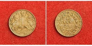 1/12 Anna British East India Company (1757-1858) / India Copper 
