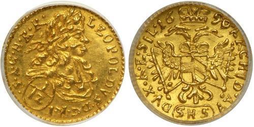 1/12 Ducat Österreich Gold Leopold I. (HRR)(1640-1705)
