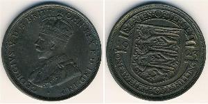 1/12 Shilling Jersey (1066 - ) Bronze 