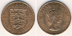 1/12 Shilling Baliato di Jersey (1066 - ) Bronzo 