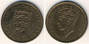 1/12 Shilling Baliato di Jersey (1066 - ) Bronzo 